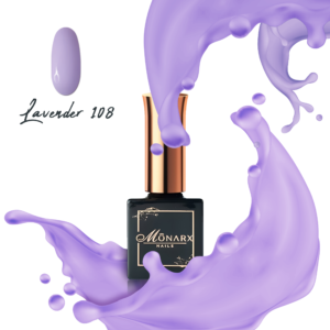Lavender 108 lakier hybrydowy 8 ml.