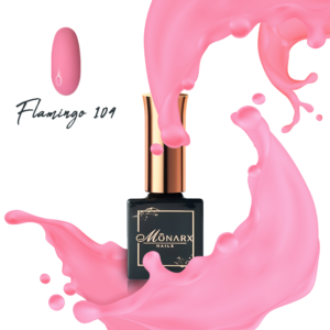 Flamingo 104 lakier hybrydowy 8 ml.