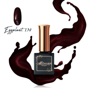 Eggplant 130 lakier hybrydowy 8 ml.