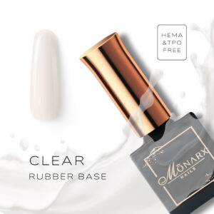 Baza hybrydowa clear Rubber Base(no hema/tpo)