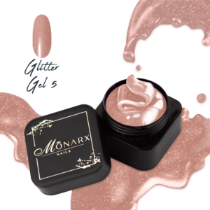 Glitter żel 5 (no hema/no tpo)