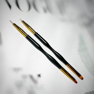 Dwustronne pędzle do żelu