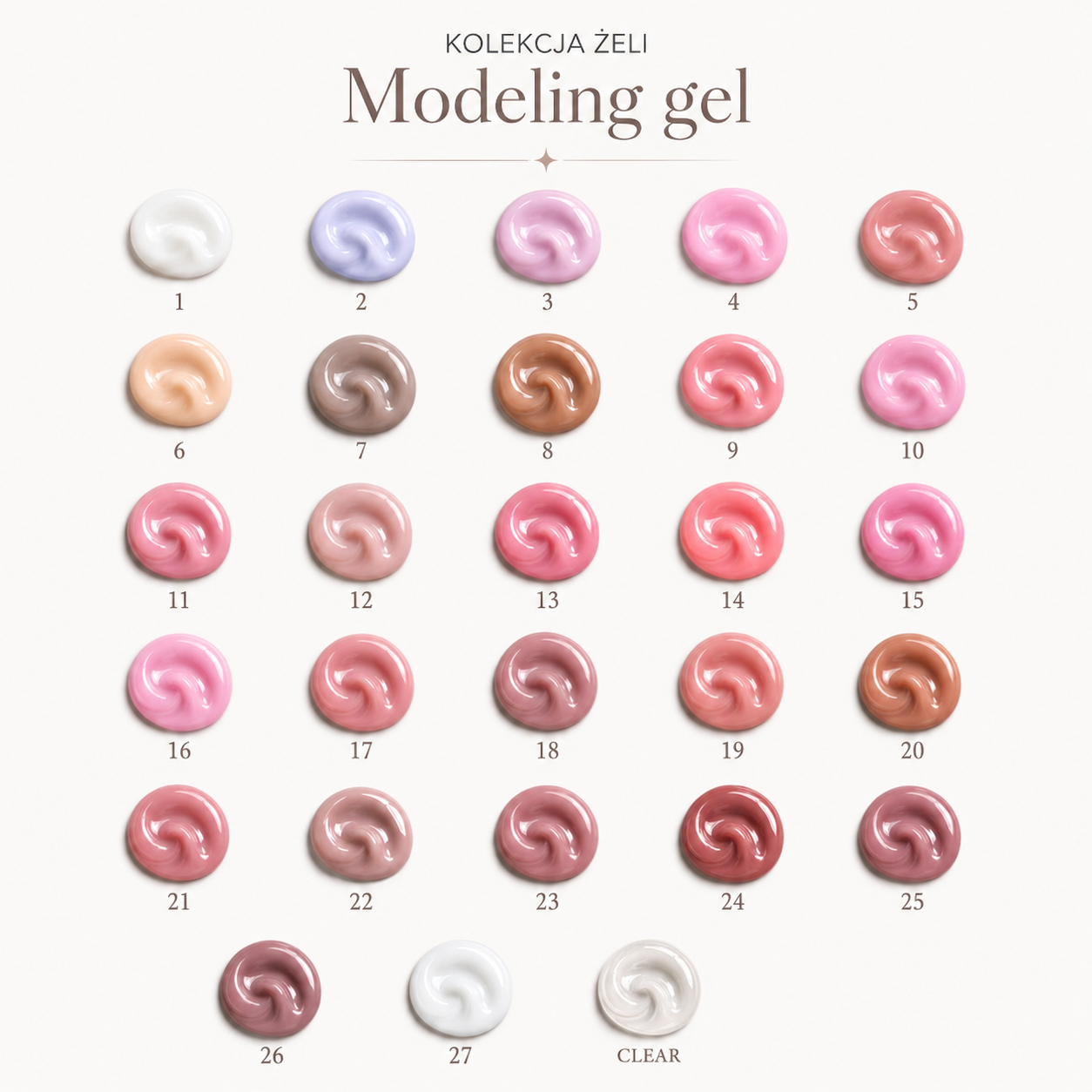 Budujący żel Modeling gel 4 (no hema/no tpo) - obrazek 8