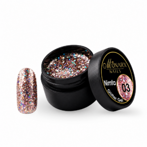 Glitter żel NIMFA 03