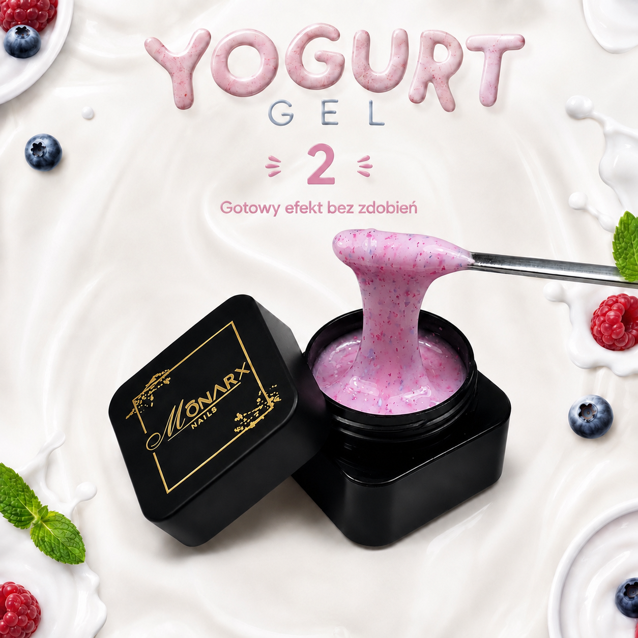 YOGURT GEL 2 budujący żel (no hema/no tpo) - obrazek 2