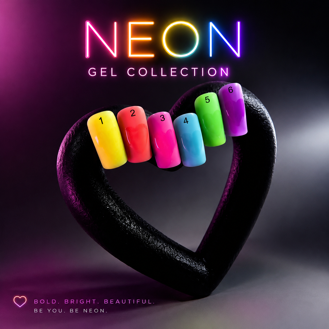 Zestaw żeli NEON Gel ( 6 szt. ) - obrazek 10
