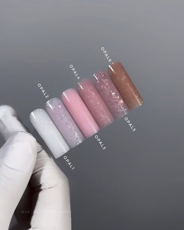 Budujący żel Opal gel 1 (no hema/no tpo) - obrazek 2