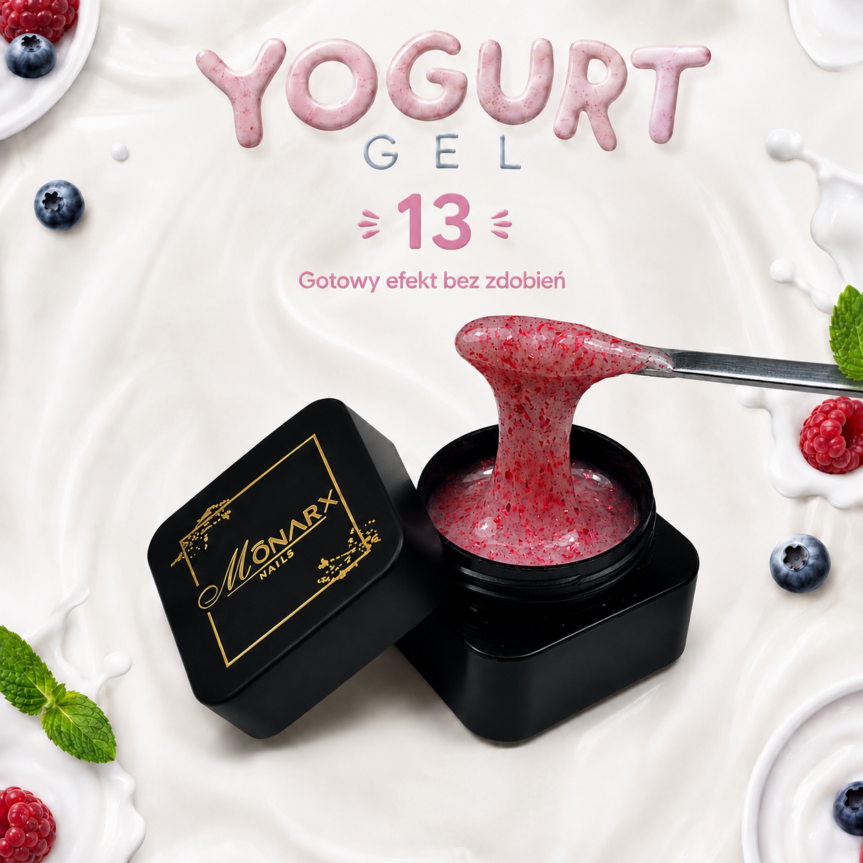 YOGURT GEL 13 budujący żel (no hema/no tpo) - obrazek 2