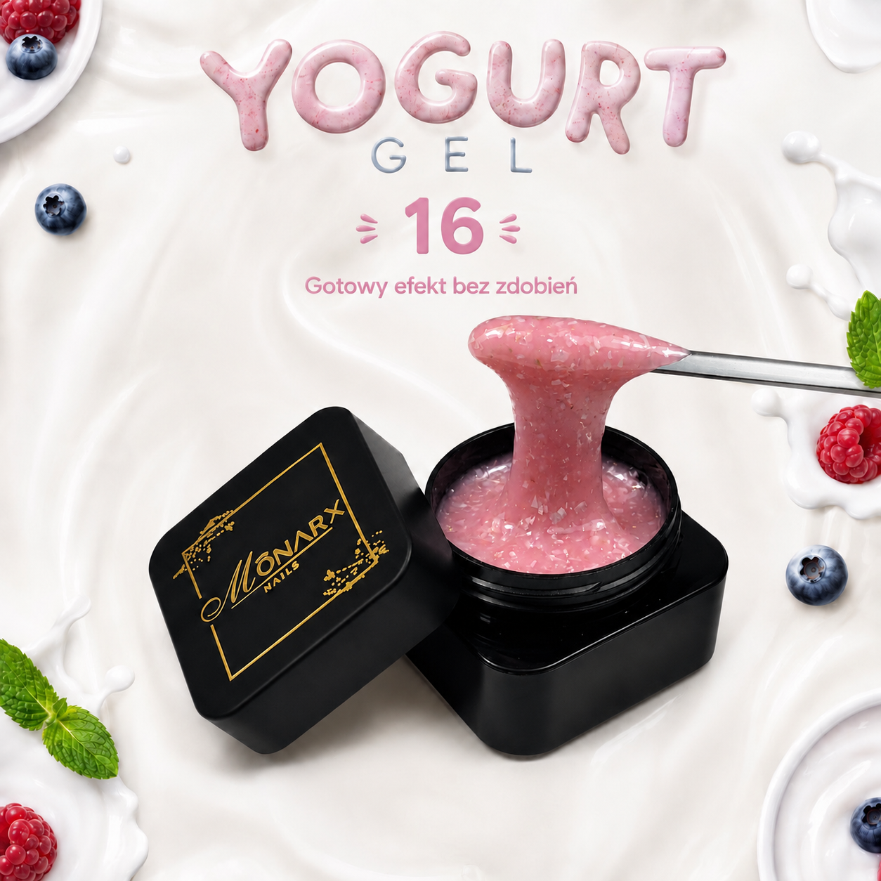 YOGURT GEL 16 budujący żel (no hema/no tpo) - obrazek 2