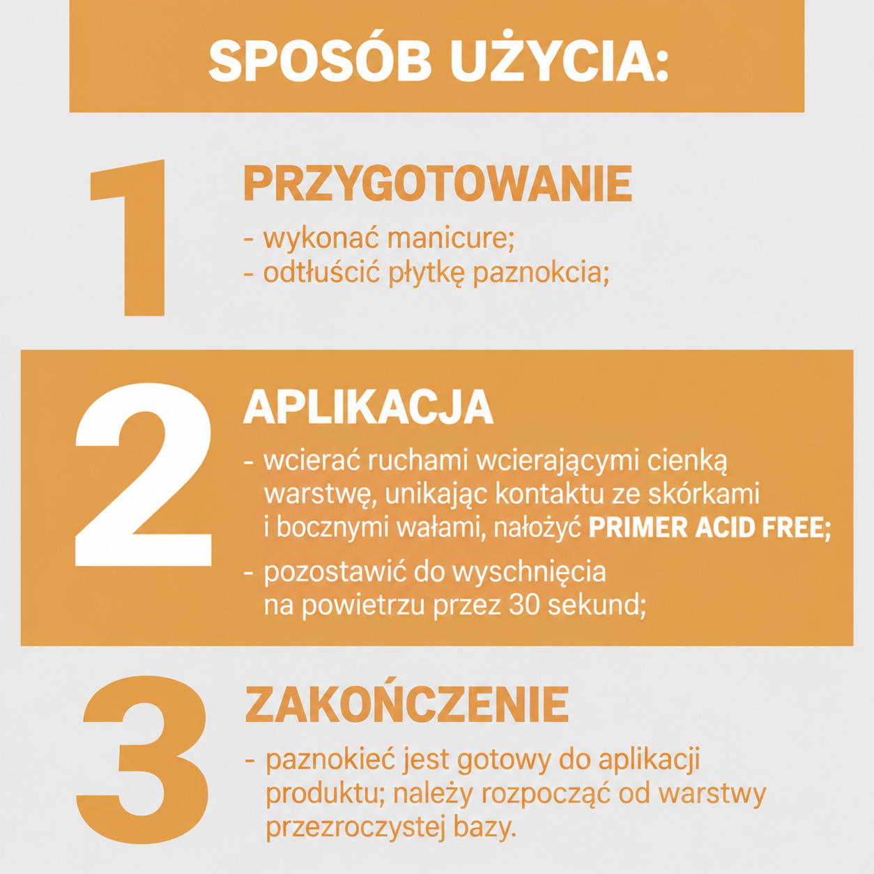 Primer Bezkwasowy Non-Acid 8 ml - obrazek 9
