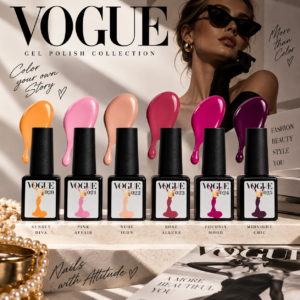 VOGUE – pełna kolekcja 6 odcieni + GRATIS