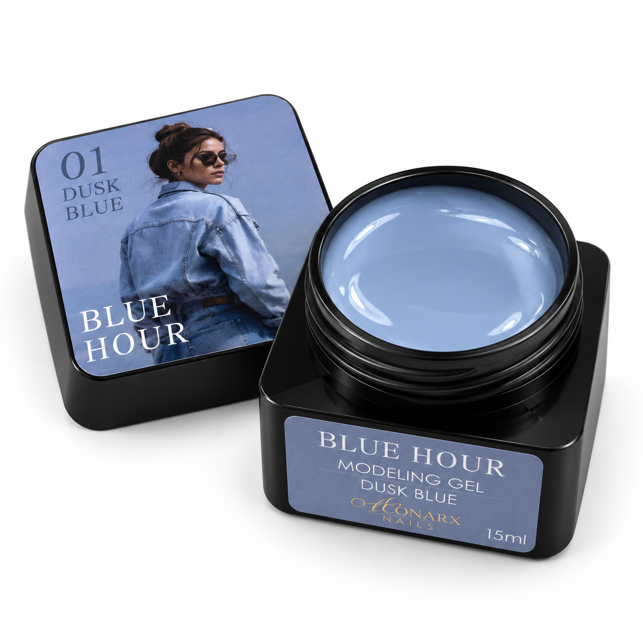 Budujący żel - Dusk Blue 01 15 ml.